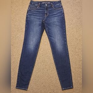 American Eagle Next Level Stretch Curvy Jeggings 10 X-long